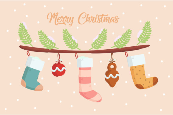 Christmas Shock Illustration: A Powerful Graphic Design Asset
