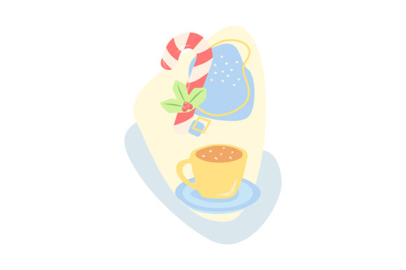 Festive Christmas Treats Illustration