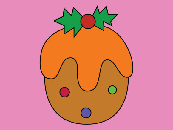 Illustration Christmas Background 71: A Festive Graphic Design Asset