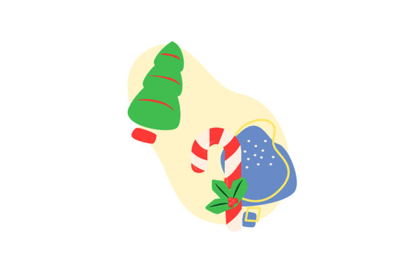 Merry Christmas Concept Illustration