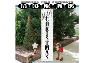 Merry Christmas for Vertical Wood Sign
