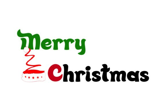 Merry Christmas Hat 087 Illustrations